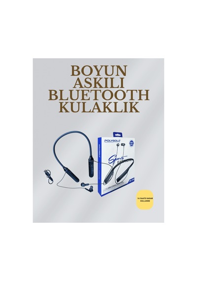 8753tknd Uzun Süreli Kullanım İçin Kablosuz Boyun Bantlı Kulaklık, 50 Saat Batarya 893hmng Çok Renkli