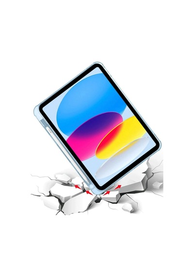 iPad Uyumlu  2022 10.9 10.nesil Kılıf Kalemlikli Mars Tablet Kılıfı - Mi - Yluh-867315