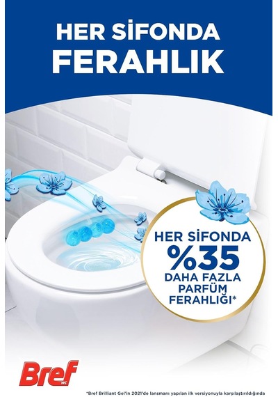 Brilliant Gel Tuvalet Bloğu Okyanus Ikili Paket