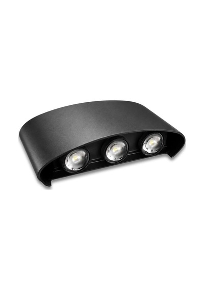 Dış Mekan Led Aplik 10 Watt Amber Cata Haiti 3'lü Aplik Ct-8011a