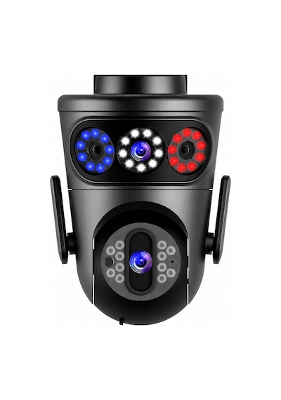 Mpıa Mario 8mp 2 Kamera Ptz Wifi Ip 4x Zoom Hareket Takipli Renkli Gece Görüşlü