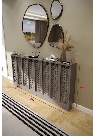 Petek Kaplama Modern Radyatör Kapatma Ünitesi Ön Panel Mdf Tasarım İç Ölçü 156 Cm Dış Ölçü 160 Cm Petek 156 Antrasit D3 Petek Kaplama Modern Radyatör Kapatma Ünitesi Ön Panel Mdf Tasarım İç Ölçü 156 Cm Dış Ölçü 160 Cm Petek 156 Antrasit D3