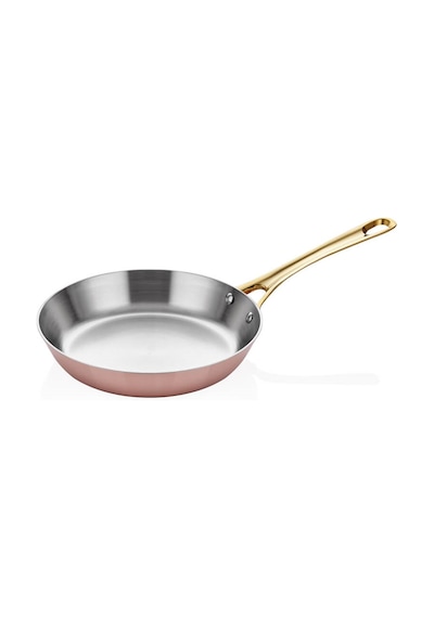 Multi-metal Bakır Kızartma Tavası 24 Cm Gümüş