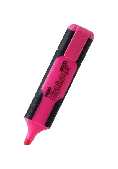 Fosforlu İşaret Kalemi Pembe Doldurulabilir 2 Adet ve Mürekkebi 30ml 1 Adet Fosforlu Neon Kalem Pembe