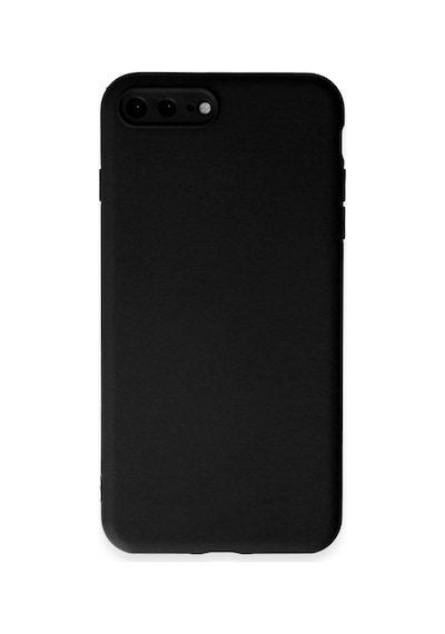 Newface - 173 - Apple Uyumlu iPhone 7 Plus Kılıf First Silikon - Glblseme - - Siyah Sıyah
