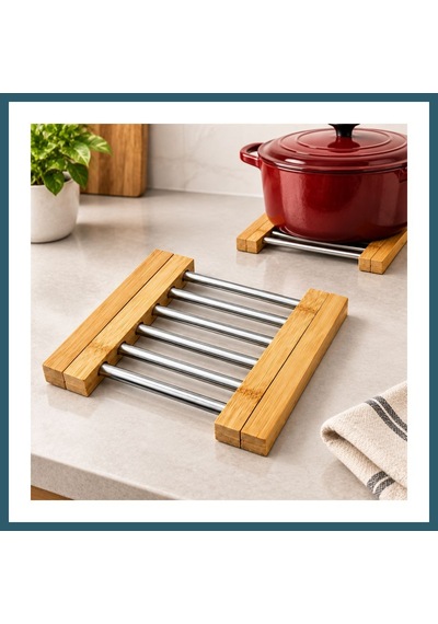 Bezos Ayarlanabilir Metal Nihale Bambu Ayaklı 21-34 Cm Ob Çok Renkli