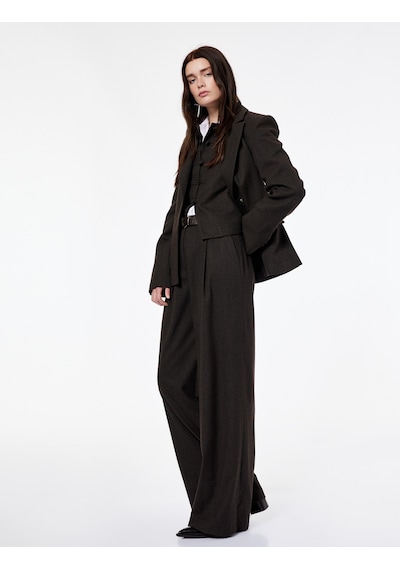 Koton Koton X Şahika Ercümen - Flanel Kumaş Geniş Paça Cepli Palazzo Kışlık Pantolon Kahverengi 6wak40103ew Kahve Koton Koton X Şahika Ercümen - Flanel Kumaş Geniş Paça Cepli Palazzo Kışlık Pantolon Kahverengi 6wak40103ew Kahve