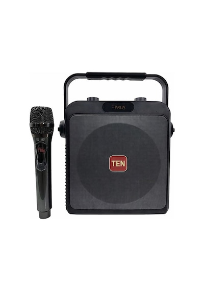 Ten,6,5'' 70w Taşınabilir Rehber Anfi + Kablosuz El Mikrofonlu Bluetooth Lu Mevlüt Ve Organizasyon Ses Sistemi