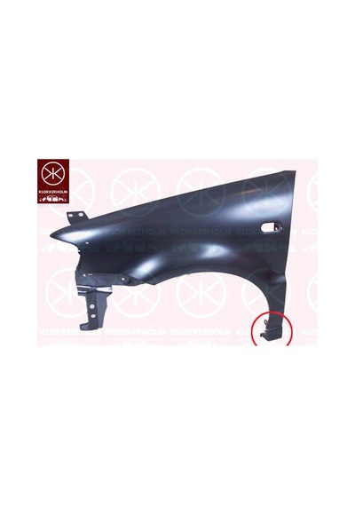 Vw Polo 2000-2002 Çamurluk Ön Sağ Uzun Taiwan 6n0821022g Itl