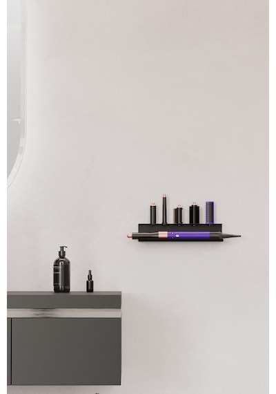 Zift Unique Dyson Airwrap-multistyler Uyumlu Aksesuar Standı Paslanmaz Çelik,vida&bant Çift Montaj Seçeneği Raf Diğer
