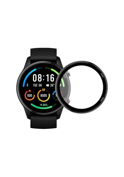 Mi Watch Mkst Pmma Pet Saat Ekran Koruyucu - Siyah
