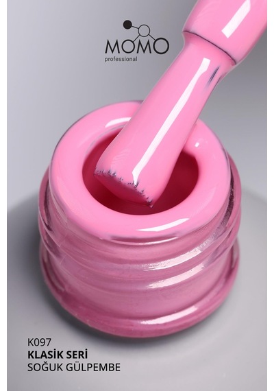 Momo Professional Kalıcı Oje K097 Soğuk Gülpembe 14 ML