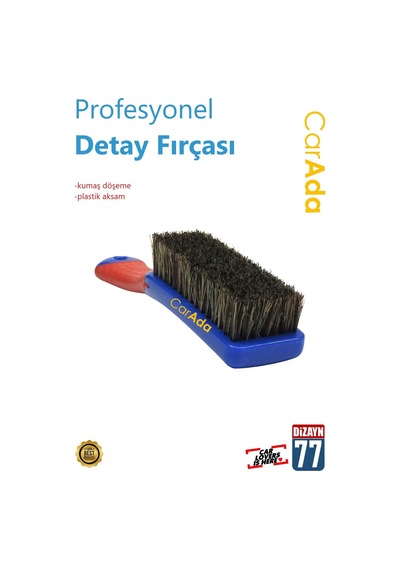 Oto Detay Fırçası Döşeme, Plastik Detaylı Temizlik Fırçası