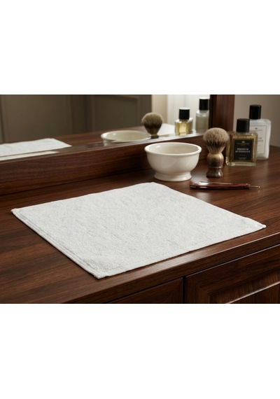 Miosse Pure 6 Adet 30x30 Cm Lüx Beyaz Otel Havlusu %100 Pamuk El-yüz-traş Havlusu Misafir Havlusu 50 Gram
