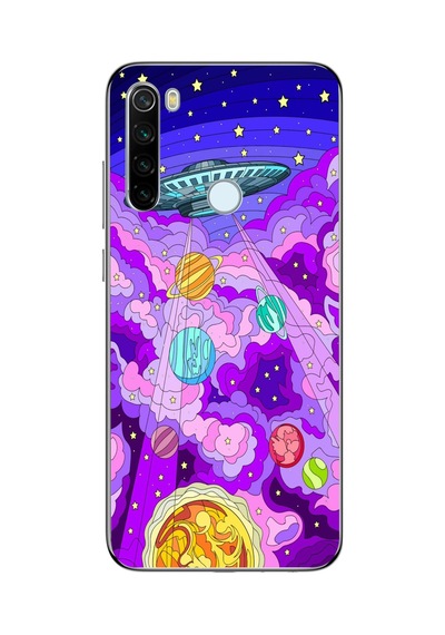Xiaomi Redmi Note 8 Yumuşak Desen100 Çok Renkli