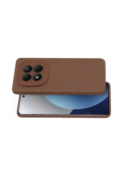 Uryport Xiaomi Redmi Note 15 Pro 5g First Silikon - Kahverengi