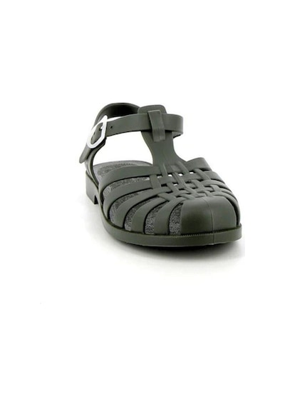 Meduse Sunmif Mat Kaki Fonce Kadın Sandalet-8452 Haki