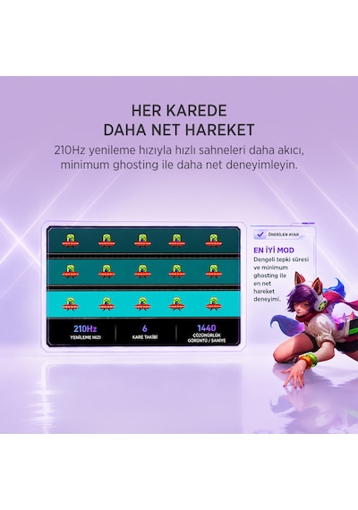 James Donkey Velor Q60 27'' 210hz 1ms Gtg Fast Ips Qhd 2k 10 Bit Gaming Monitör Ölü Pikselde Anında Değişim