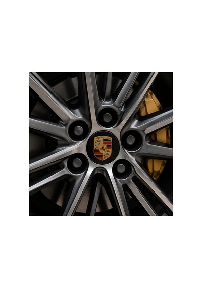 Porsche Jant Göbeği Göbek Kapağı 4 Adet Jant Orta Kapak