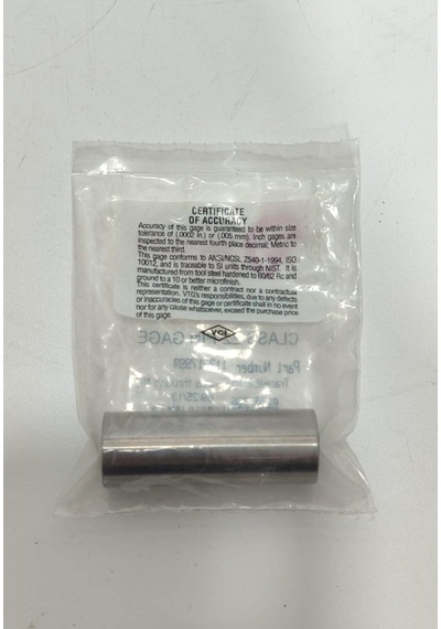 Vermont Gage Çelik Pin Kontrol Eşi 17,99mm
