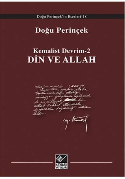 Kemalist Devrim 2 - Din Ve Allah - Doğu Perinçek - Kaynak Yayınları