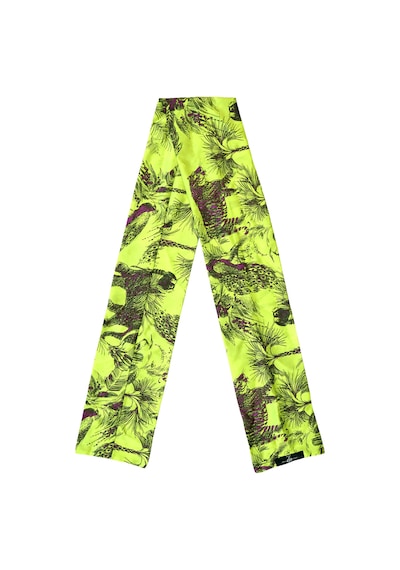 Feu De Elu Foulard Jardin Desenli Saten Fular
