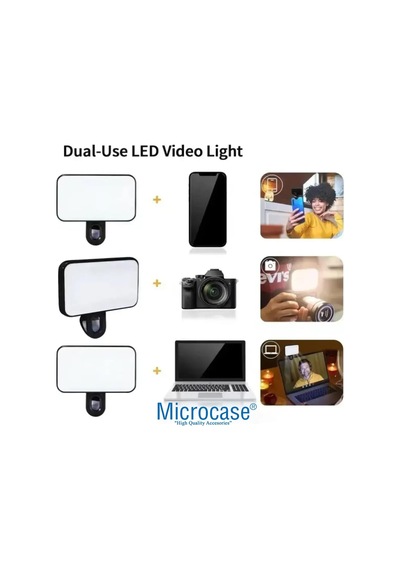 Tr Py11 Şarjlı 3 Işık Modlu Softbox Mini Cep Ledi - Al5206