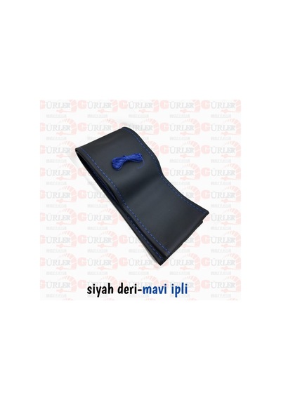 Mavi Ipli Dikme Direksiyon Kılıfı Esnek Kokusuz