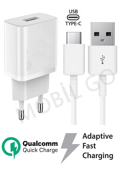 Nothing Phone 1 Hızlı Şarj Aleti Cihazı Type C 1-Beyaz