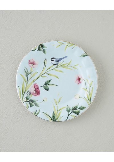 Vanilla New Bone China Pasta Tabağı 20 Cm Açık Mavi