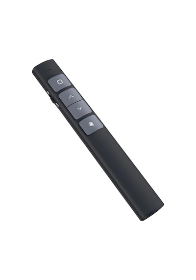 Ekranlı Şarjlı Lazer Sunum Kumandası Şarj Göstergeli Lazer Powerpoint Laser Pointer Slayt Atlatıcı