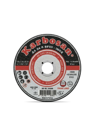 Karbosan İnox Thinline Kesici 115x1.0x22 910380