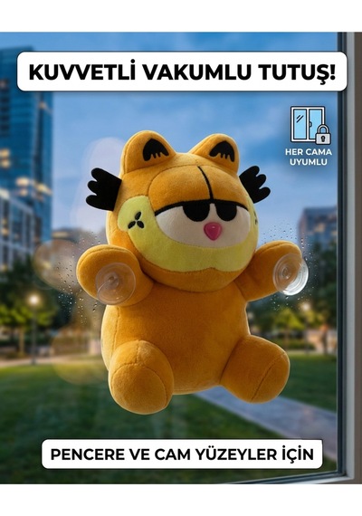 25 Cm Garfield Peluş Oyuncak Yastık Garfield Oyuncak Araba Dekoru Oyuncak Araba Oyuncağı Kedi Oyuncak Kedi Yastık Peluş Kedi Oyuncak Garfield