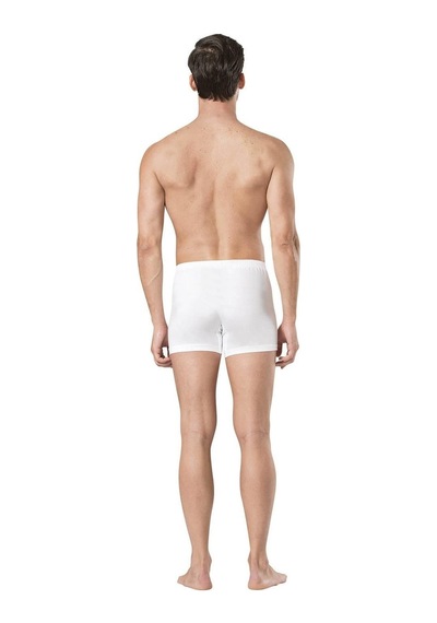 Pierre Cardin Erkek Penye Boxer Beyaz