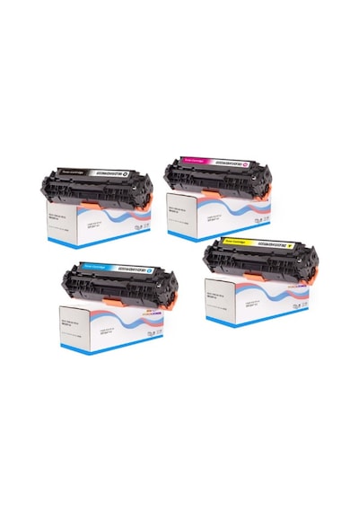 Colorful Toner Crg-718 Ce903A Yazıcı Uyumlu 4 Renk