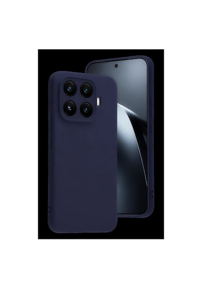 Mi 17t Nano İçi Kadife Silikon - Lacivert