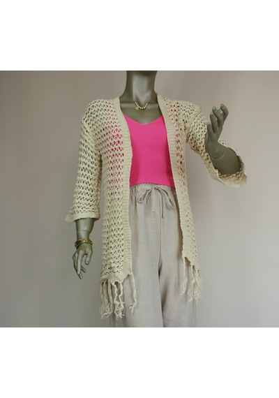 İvita İnce Fitilli Çok Zarif Neon Pembe Kısa Crop