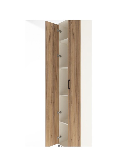 Arges Dolap 4 Raflı 2 Kapaklı 60x30x243 Aytaşı-çam Aytaşı