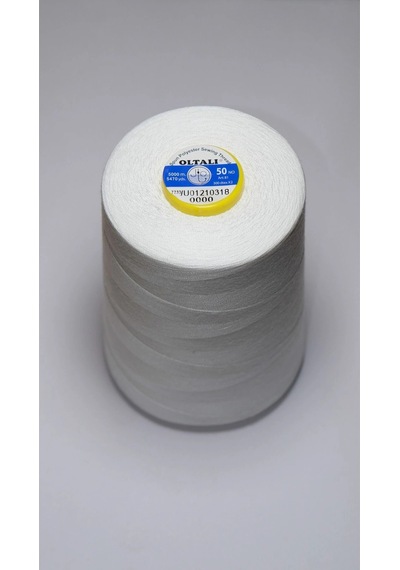 Beyaz 2 Li Dikiş Ipliği 36 No 3000m Polyester