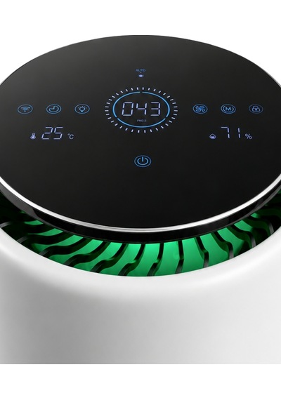 Fegel FG-202 WiFi 4 Katmanlı H13 HEPA PM2.5 Lazer Sensörlü Hava Temizleyici 50 m²