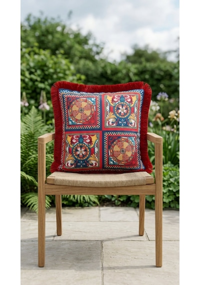 Ceramia Rouge Yastık Çok Renkli