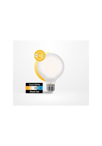 Filament Ampul E27, 13w 2000lm 6500k İle