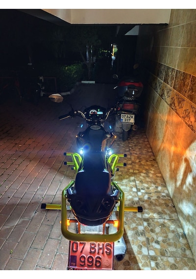 Rks 125r Ön&arka Koruma Demiri Set Neon Sarı