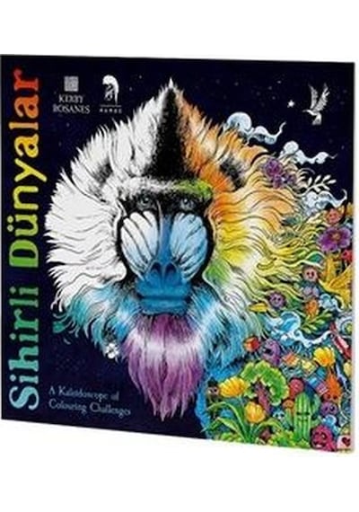 Sihirli Dünyalar - Yetişkinler İçin Boyama Kitabı - Kerby Rosanes - Romos