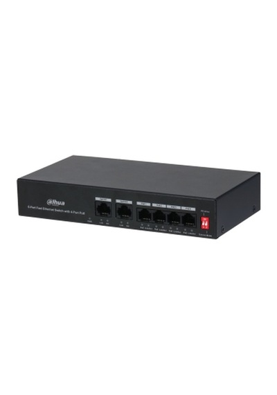 Dahua 6port 36w 4port Poe Pfs3006-4et-36 10/100 2x-uplınk Yönetilemez Switch-210737