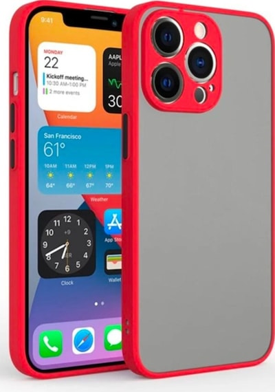 Apple Uyumlu iPhone 12 Pro Max 6.7Inç Kamera Korumali Premium Silikon Kilif 246622709 - Renk / Lacivert