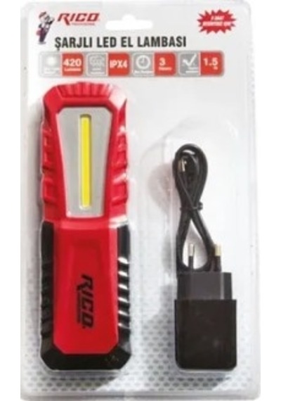 Rico Şarjlı Led El Lambası 013-rc0037