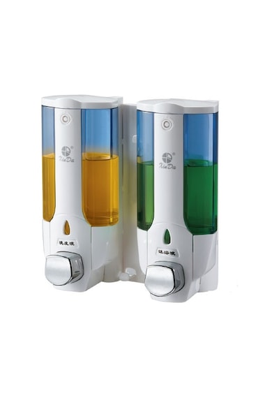 Xinda Zyq138sb Sıvı Sabun Ve Şampuan Dispenseri 2'li Beyaz 380 Ml