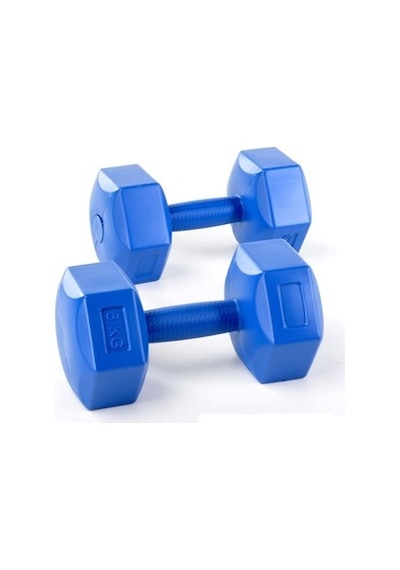 Dambıl 5 KG Plastik Dambıl Set Çiftli 5+5 KG