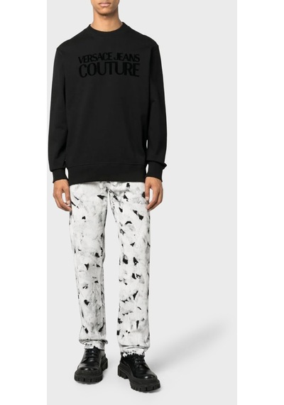 Versace Jeans Couture Erkek Sweat 75gaıt03 Cf06t 899 Siyah